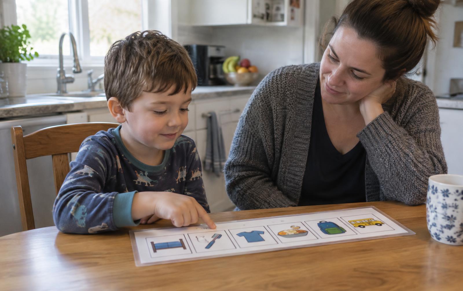 How Visual Schedules Make Daily Routines Easier